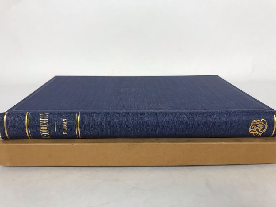 Vintage 1941 Exodontia Dental Book By M. Hillel Feldman, DDS With Original Box [Photo 3]