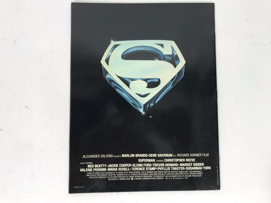 Superman The Movie Original Program [Photo 16]