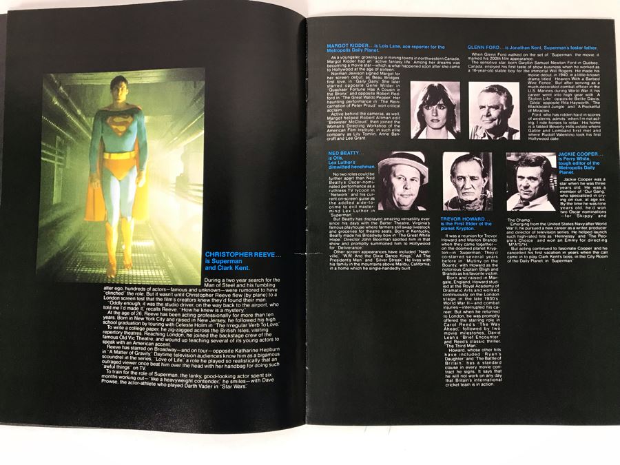 Superman The Movie Original Program [Photo 5]