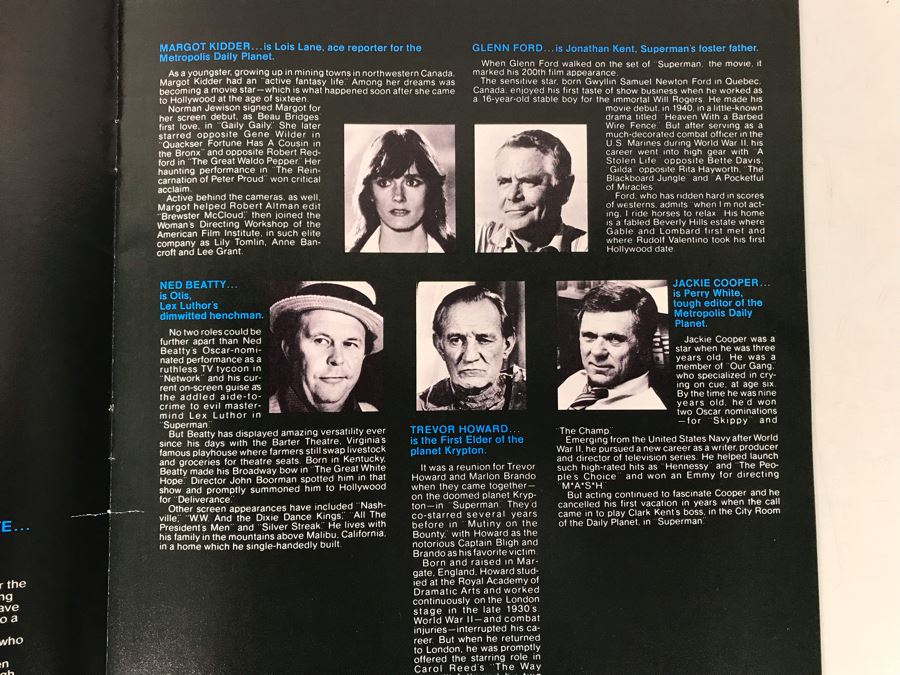 Superman The Movie Original Program [Photo 7]