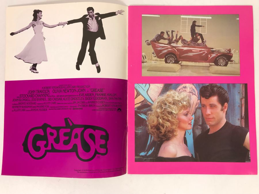 Original Grease Movie Program [Photo 2]