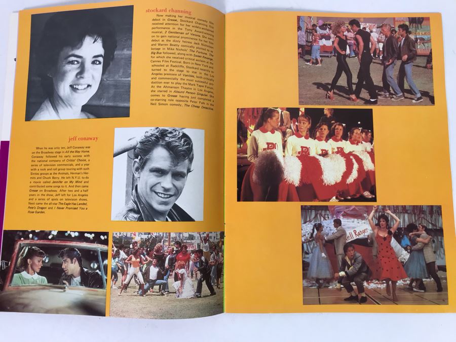 Original Grease Movie Program [Photo 7]