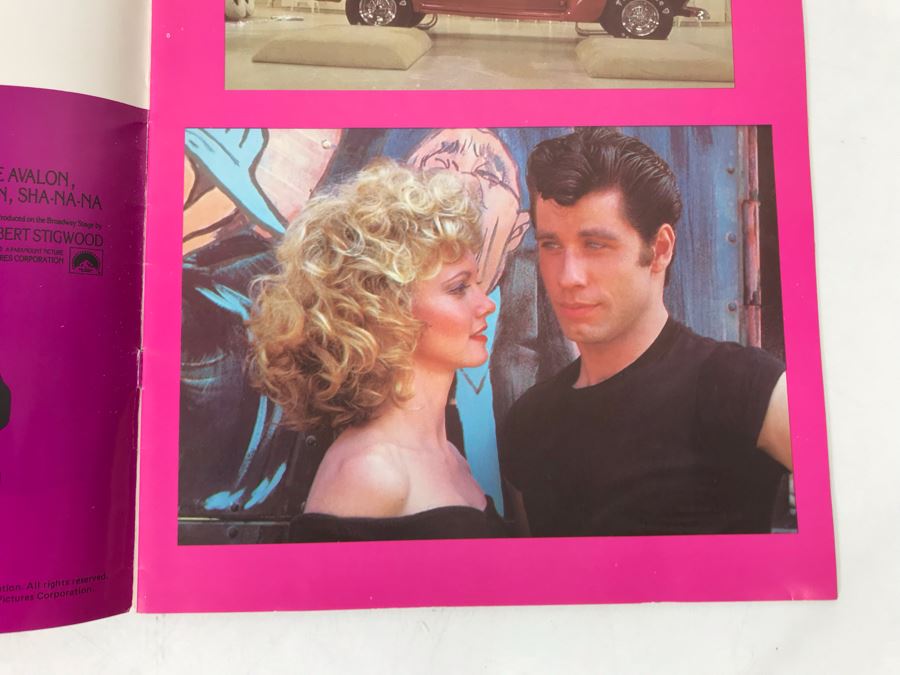 Original Grease Movie Program [Photo 4]
