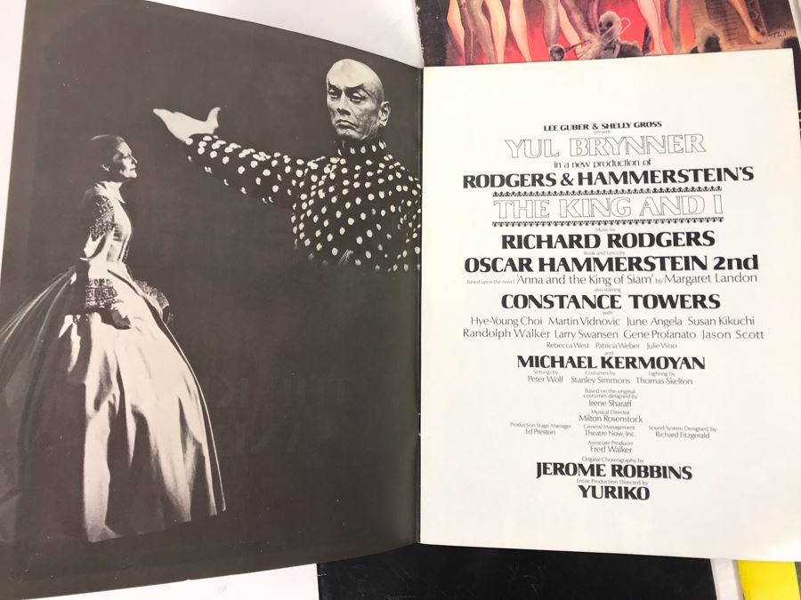 Collection Of Five Theatre Programs: The King And I, Chicago, The Best Little Whorehouse In Texas, Cats, Neil Simon's California Suite [Photo 8]