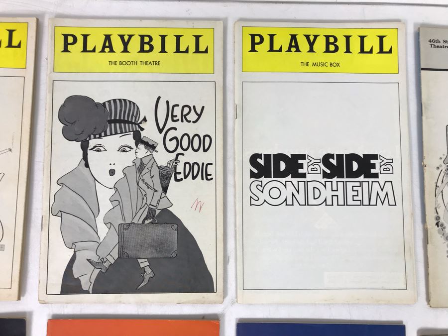 Collection Of 10 Vintage Playbill Theatre Programs [Photo 3]