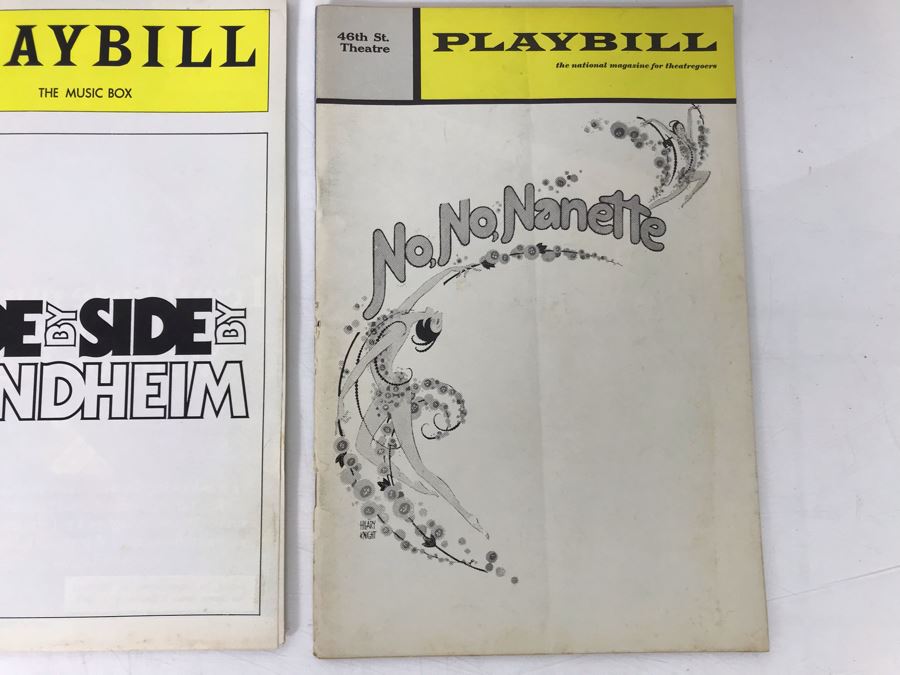 Collection Of 10 Vintage Playbill Theatre Programs [Photo 4]