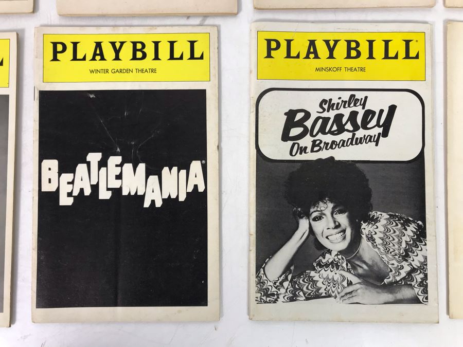 Collection Of 10 Vintage Playbill Theatre Programs [Photo 6]
