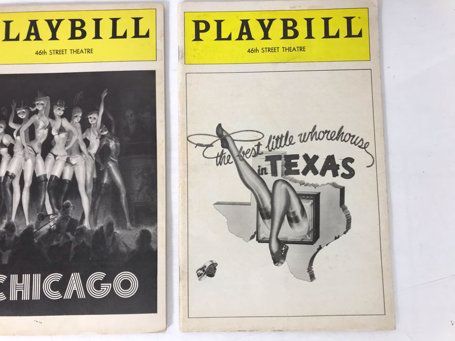 Collection Of 10 Vintage Playbill Theatre Programs [Photo 4]