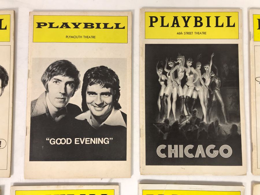 Collection Of 10 Vintage Playbill Theatre Programs [Photo 3]