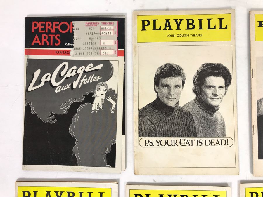 Collection Of 10 Vintage Playbill Theatre Programs [Photo 2]