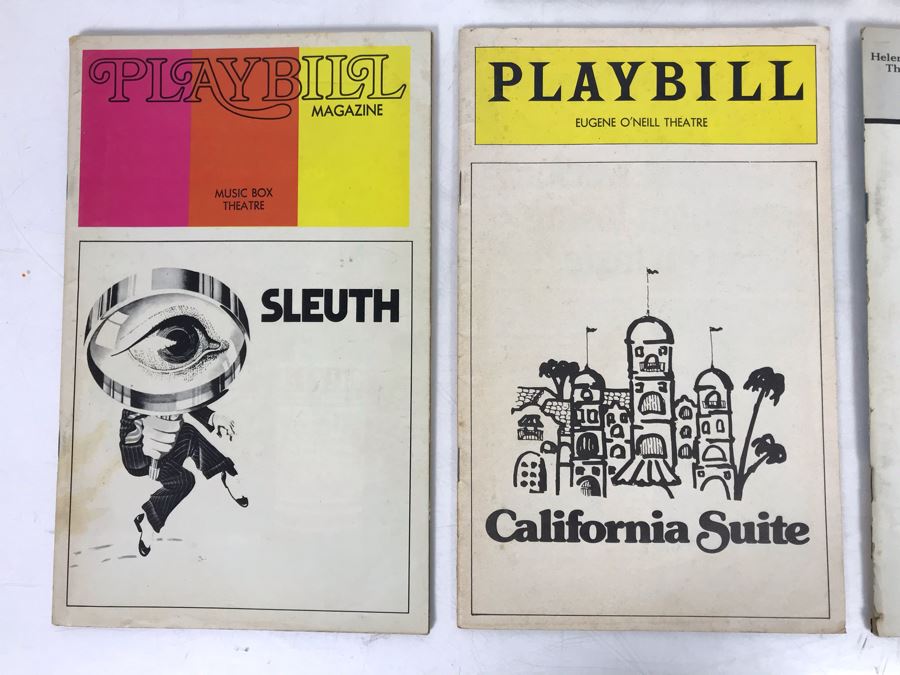 Collection Of 10 Vintage Playbill Theatre Programs [Photo 6]