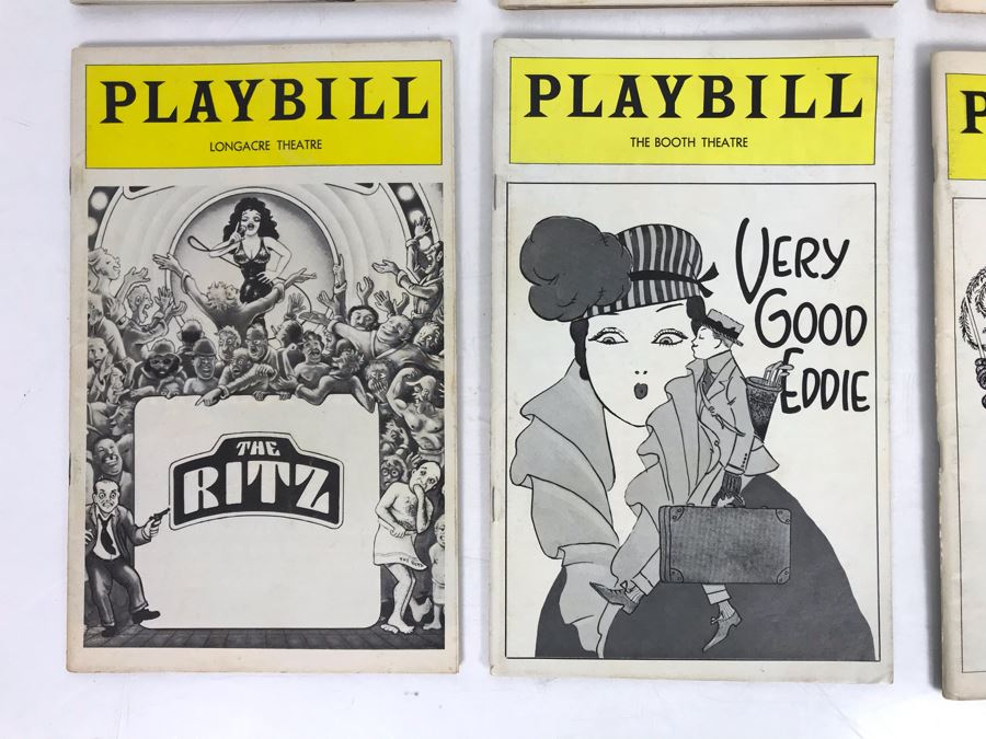 Collection Of 10 Vintage Playbill Theatre Programs [Photo 5]