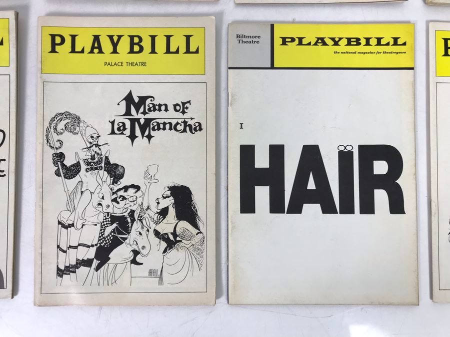 Collection Of 10 Vintage Playbill Theatre Programs [Photo 6]