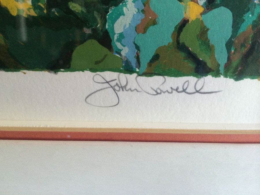 John Powell Color Serigraph Ancestral Scroll 339/350 Hand Signed by Artist [Photo 5]