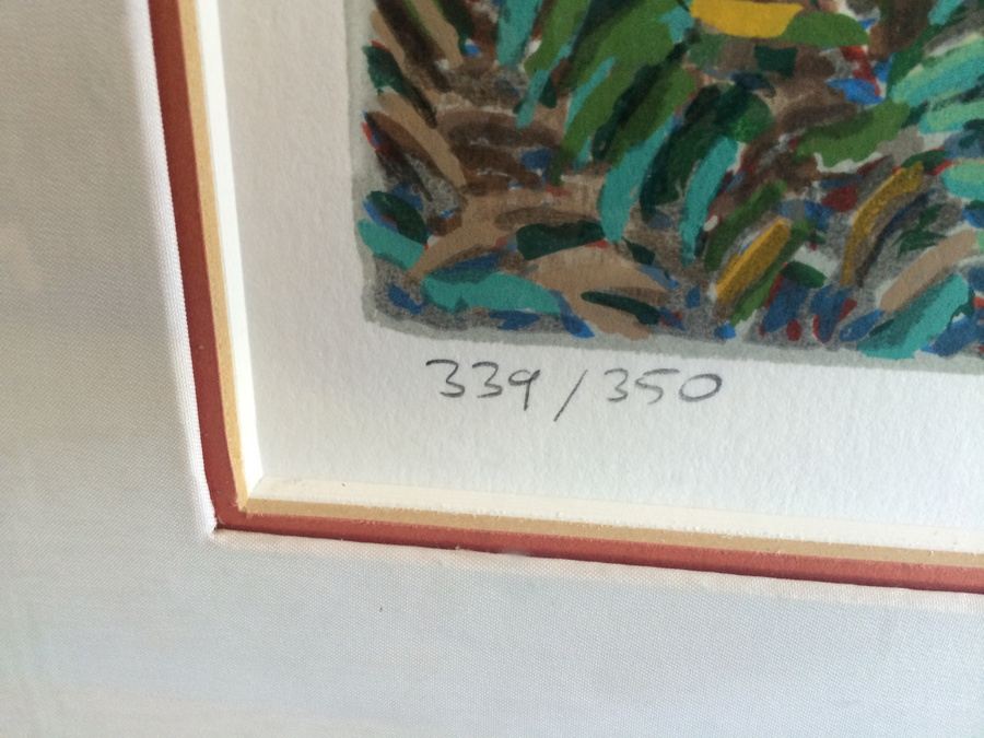 John Powell Color Serigraph Ancestral Scroll 339/350 Hand Signed by Artist [Photo 6]