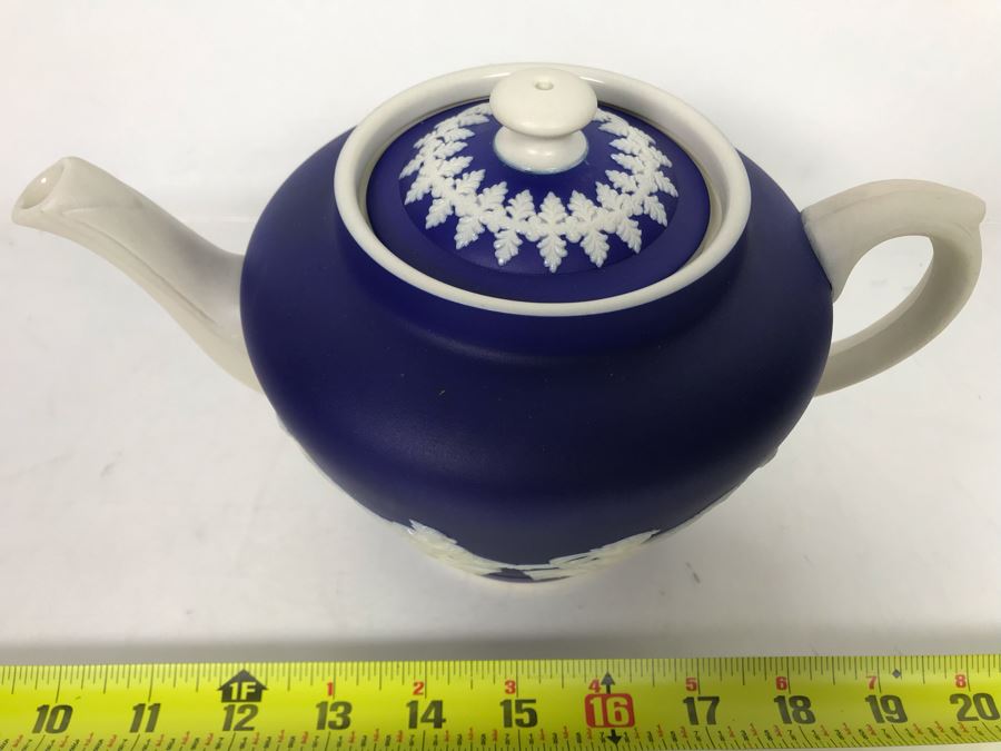 Jasperware Dudson Hanley Teapot Made In England [Photo 5]