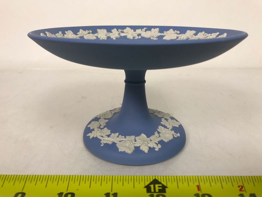 Vintage Wedgwood Footed Dish Compote Made In England 6W X 3.5H [Photo 3]