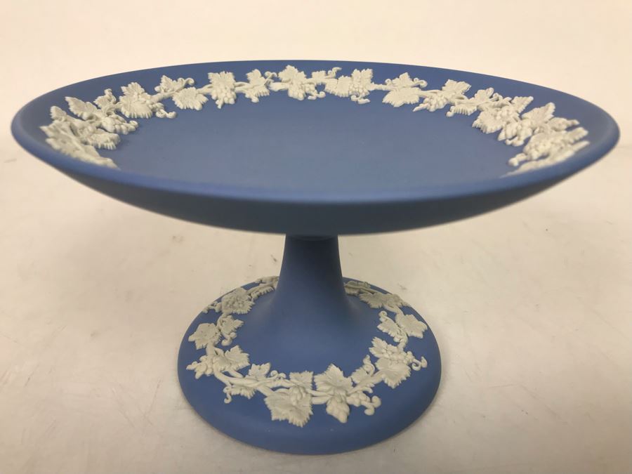 Vintage Wedgwood Footed Dish Compote Made In England 6W X 3.5H