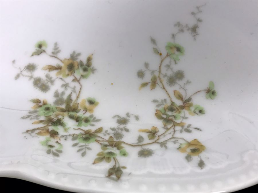 Hand Painted Limoges Bassett Austria Oval Serving Platter [Photo 6]