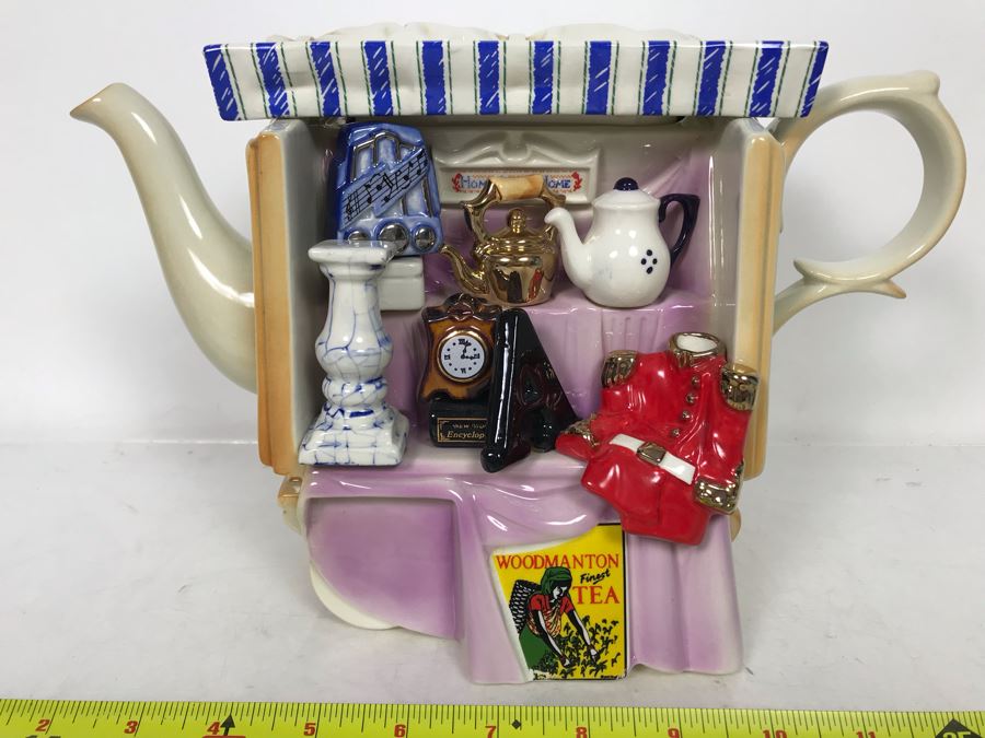 Vintage Paul Cardew Woodmanton Finest Tea Teapot 11W X 6D X 7.5H [Photo 1]