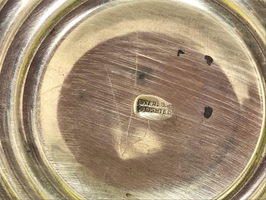 Set Of Four Weighted Sterling Silver Candlesticks Candle Holders 10H [Photo 11]