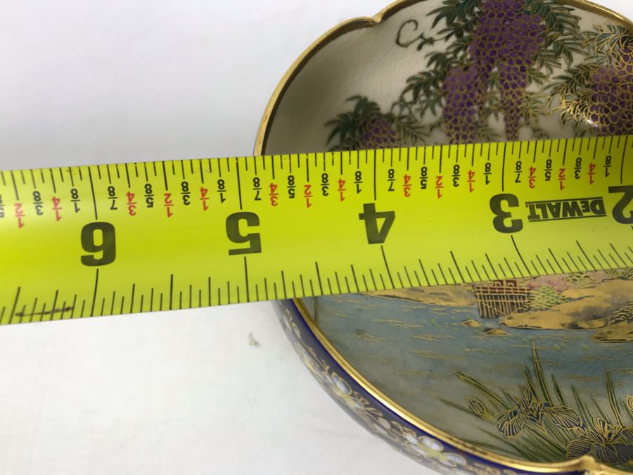 Pair Of Signed Hand Painted Japanese Bowls 6R, 4.75R [Photo 16]