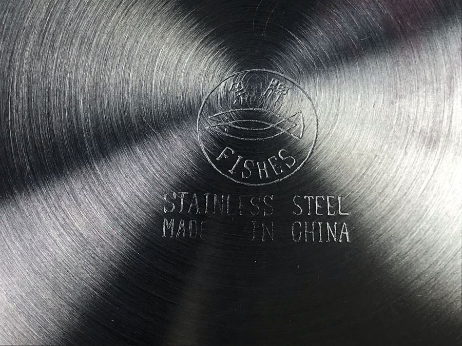 Vintage Barware Set With Metal Tray, 8 Drinking Glasses And Center Glass (Tray: 13.5R, Glasses: 3.75H) [Photo 8]