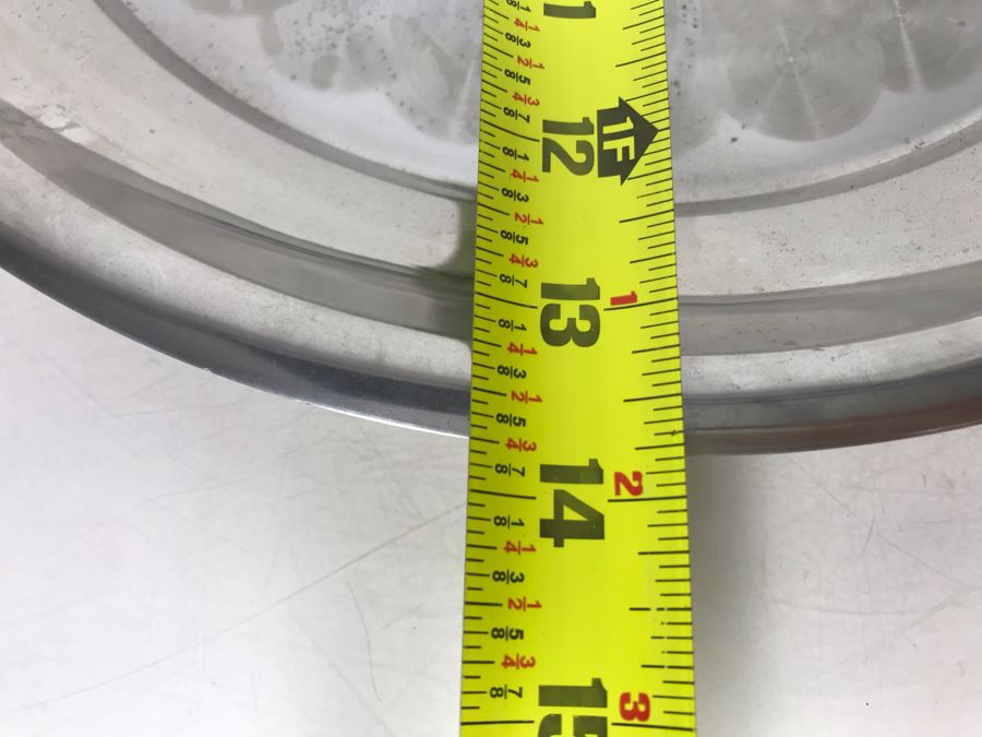 Vintage Barware Set With Metal Tray, 8 Drinking Glasses And Center Glass (Tray: 13.5R, Glasses: 3.75H) [Photo 9]