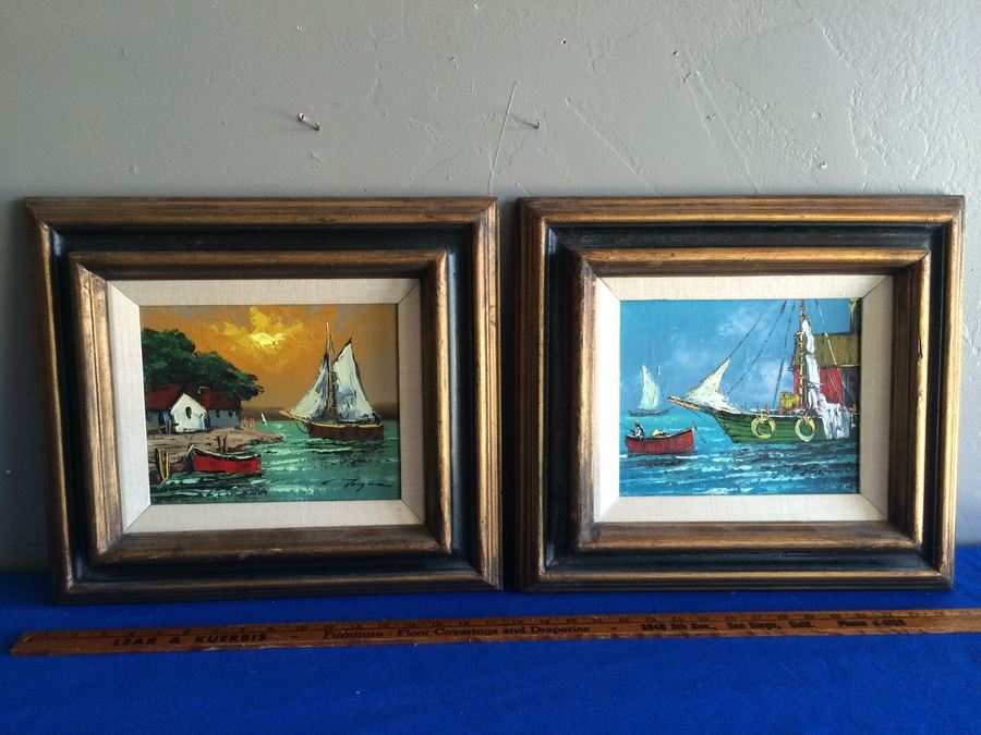 Original Nautical Oil Paintings