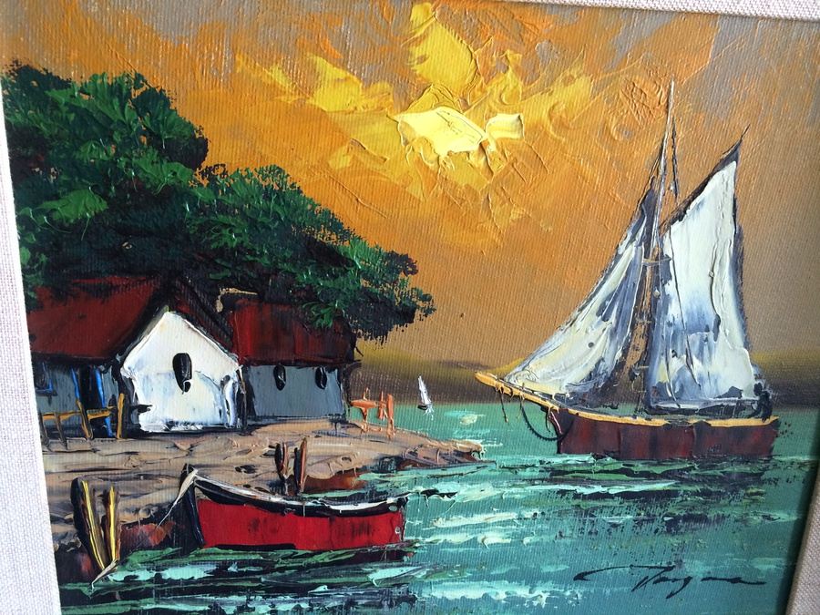 Original Nautical Oil Paintings [Photo 6]