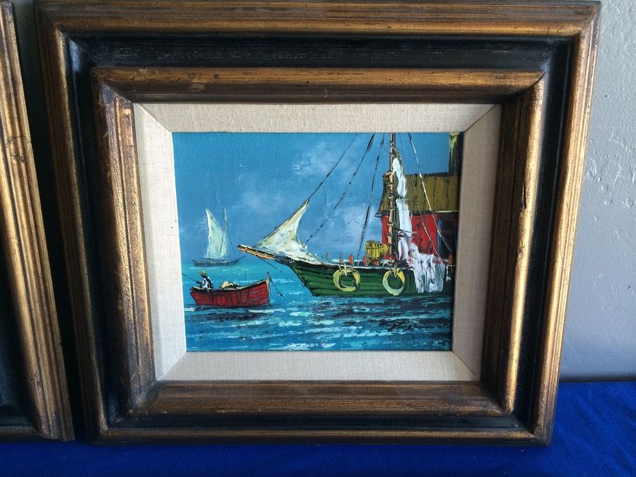 Original Nautical Oil Paintings [Photo 3]