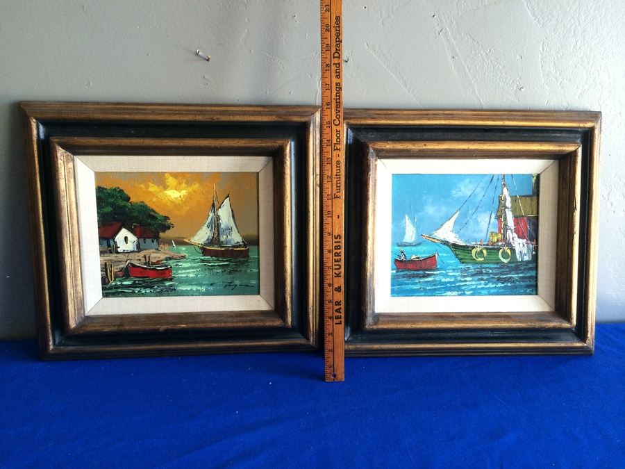 Original Nautical Oil Paintings [Photo 8]