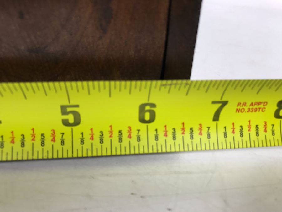 Vintage Mercantile Oak Tabletop Counter Display Case For Sealpackerchief 19W X 6.5D X 6.5H [Photo 13]