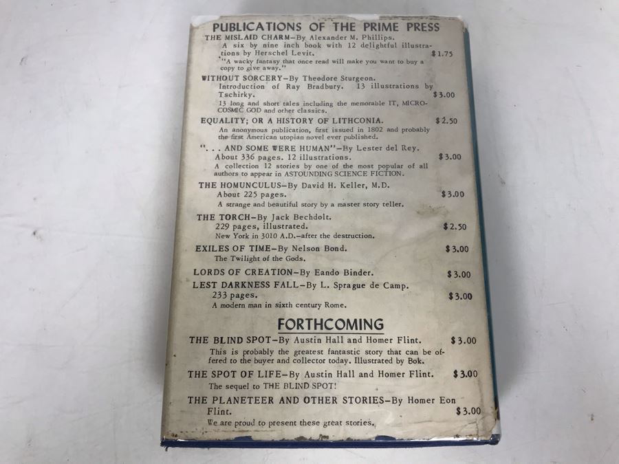 Hardcover First Edition Science Fiction Book Nomad By George O. Smith [Photo 3]