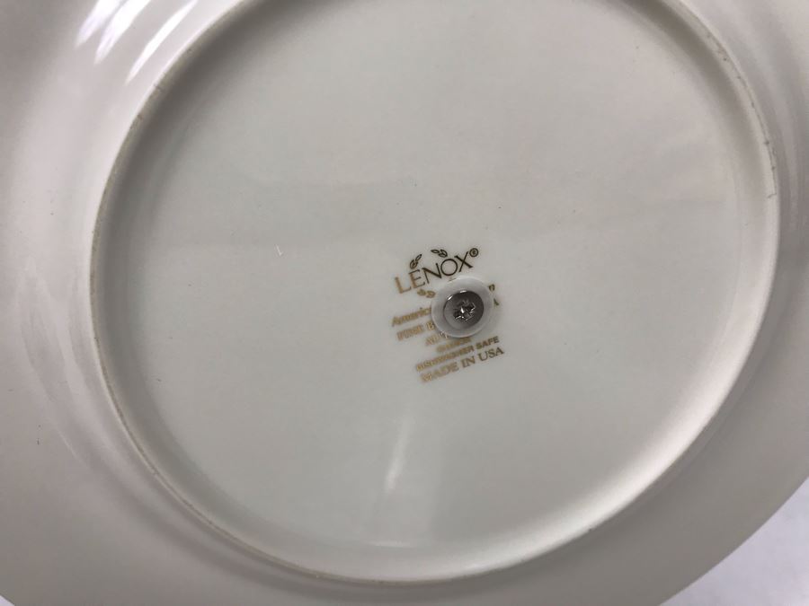 Lenox Autumn Pattern 2 Tiered Serving Tray 10H X 8.25W - Replacements Value $109 [Photo 6]