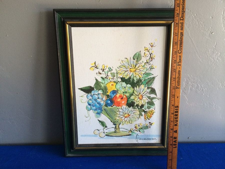 Original Vintage Floral Artwork [Photo 4]