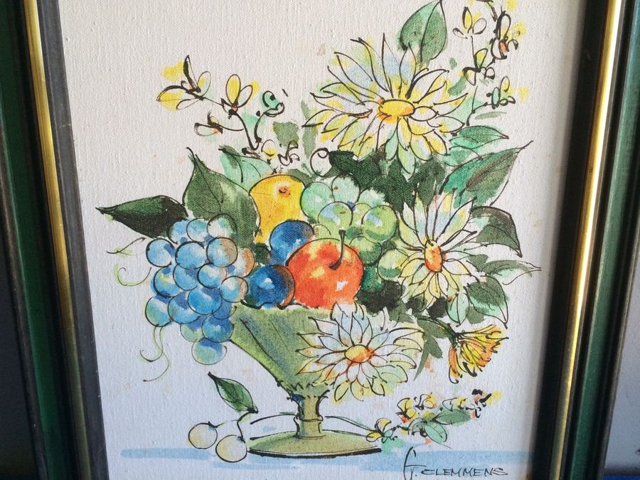 Original Vintage Floral Artwork [Photo 3]