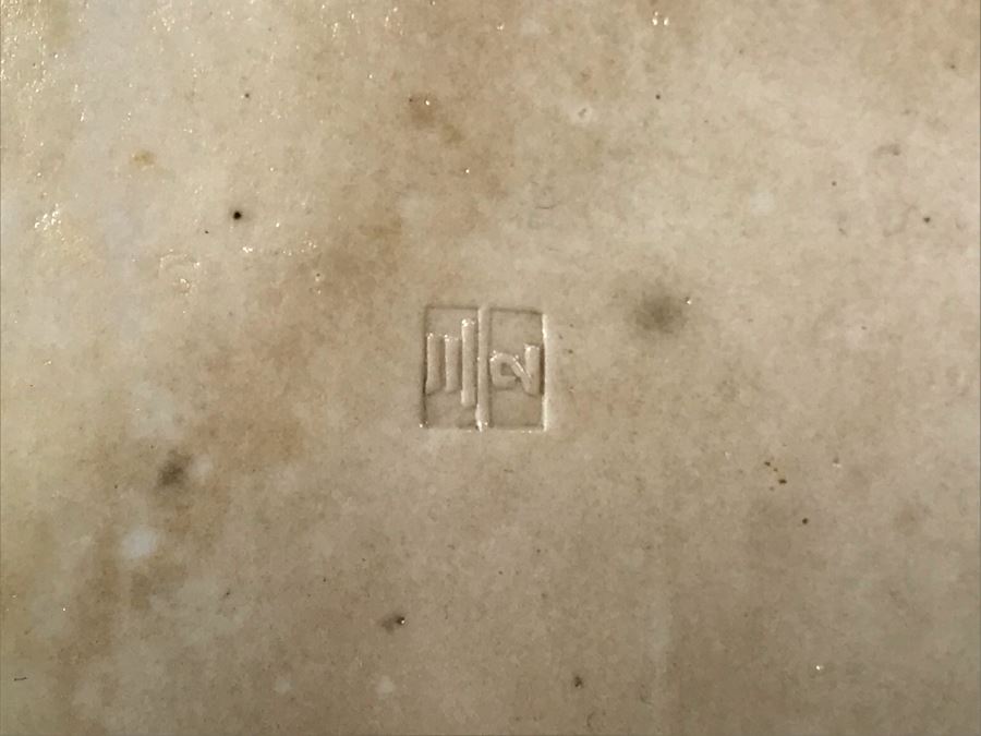 Pair Of Asian Blue Glazed Cermaic Foo Dogs 6W X 7.5D X 10H [Photo 12]