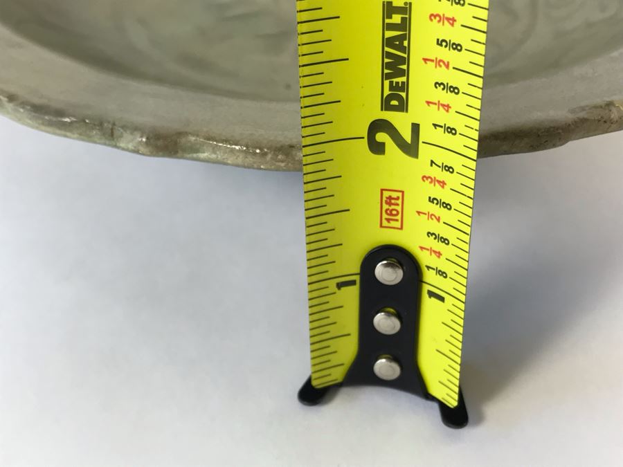 Old Chinese Longquan Celadon Porcelain Bowl 9W X 1.5H [Photo 21]