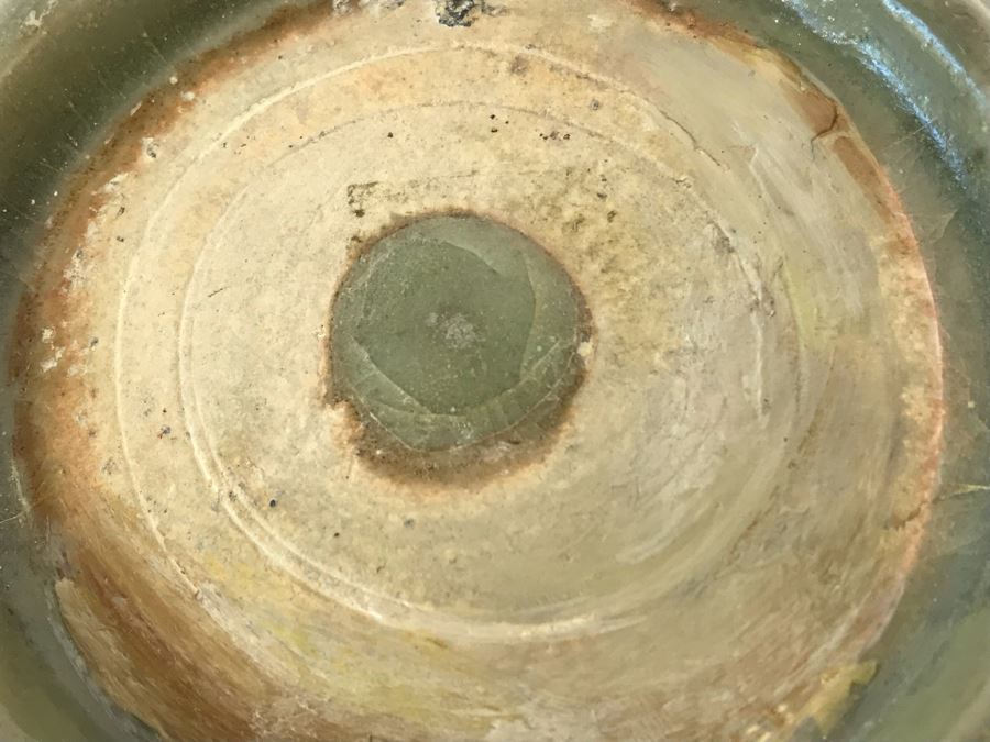 Old Chinese Longquan Celadon Porcelain Bowl 9W X 1.5H [Photo 18]