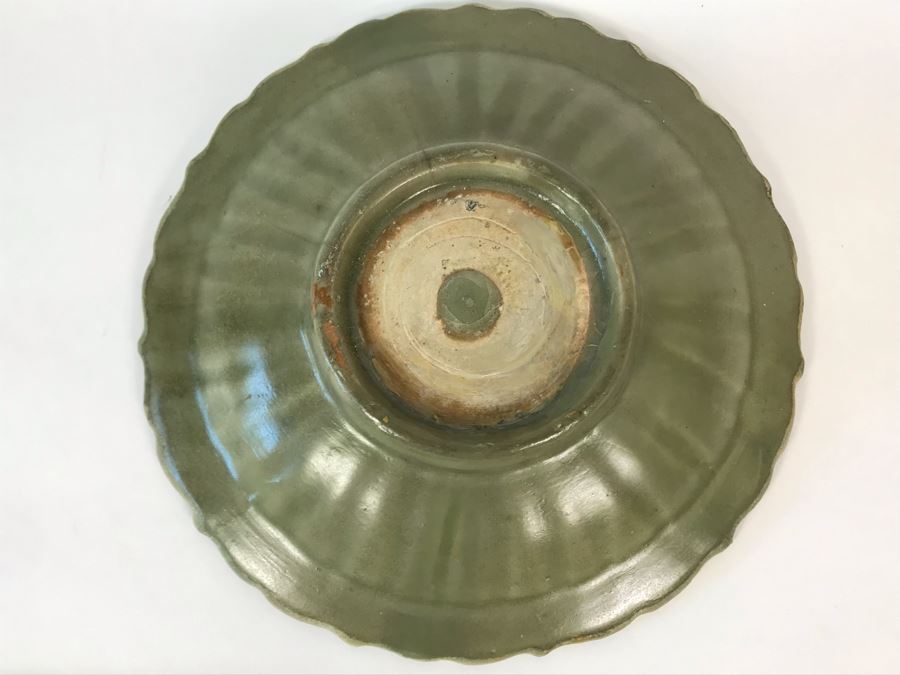 Old Chinese Longquan Celadon Porcelain Bowl 9W X 1.5H [Photo 12]