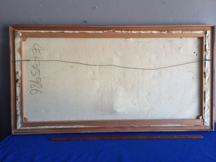 Original Large Architectural Painting - Vico De Luigi Venezia [Photo 11]