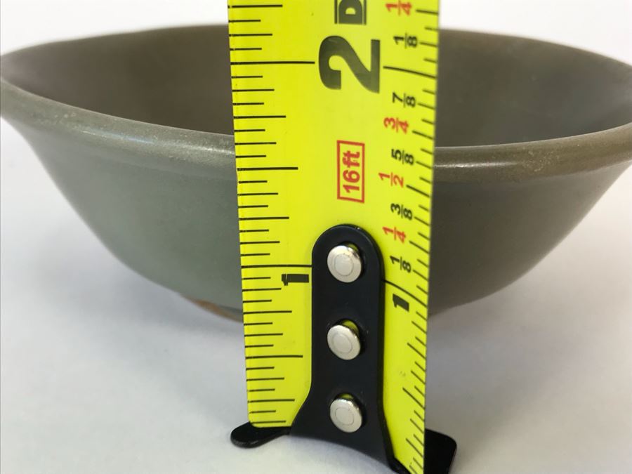 Old Chinese Celadon Porcelain Bowl 5W X 1.5H [Photo 7]