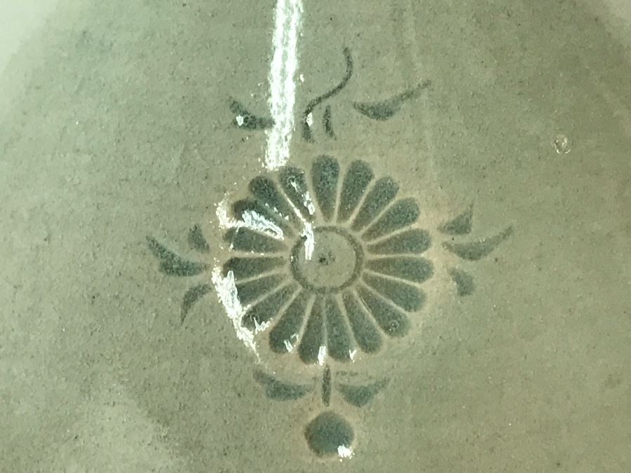 Vintage Signed Japanese Hand Painted Porcelain Bowl With Cranes 6W X 2H [Photo 14]