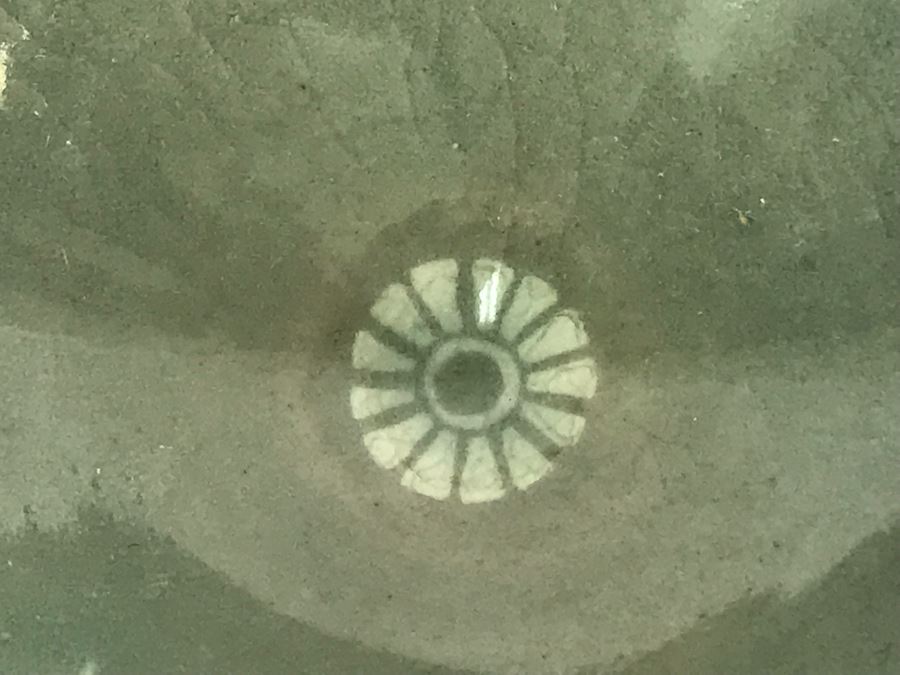 Vintage Signed Japanese Hand Painted Porcelain Bowl With Cranes 6W X 2H [Photo 7]