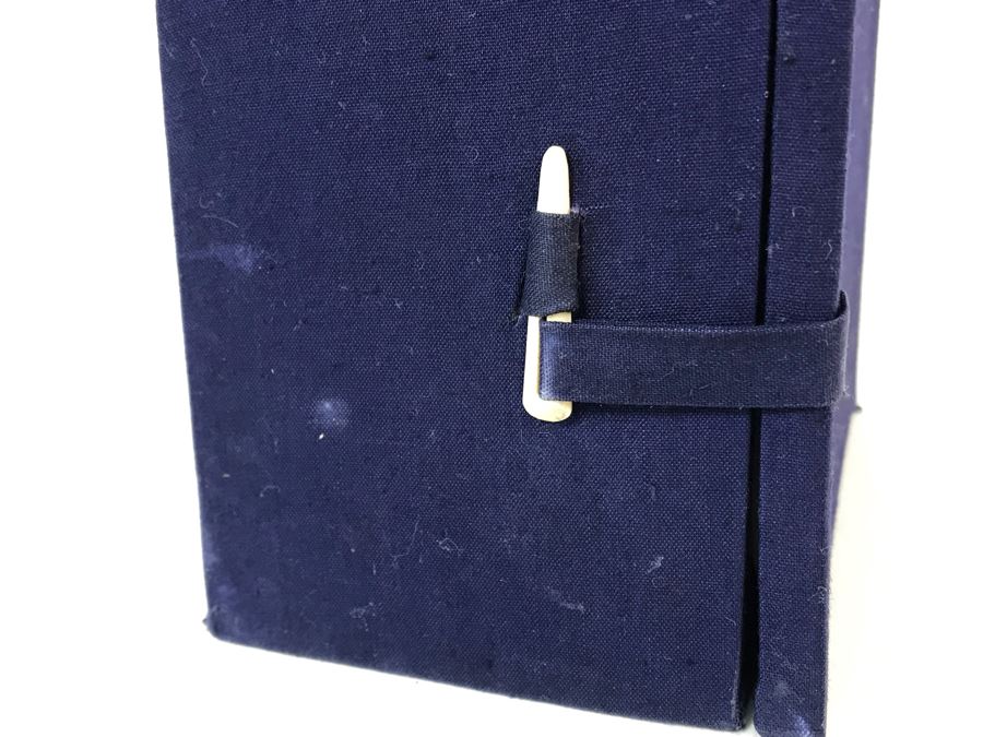 Chinese Carved Stone Temple Jar With Lid 5W X 8.5H And Wooden Stand [Photo 6]