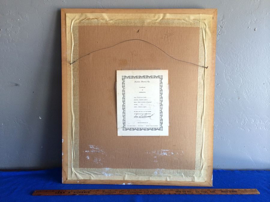 A/P Hand Colored Lithograph - Stephen Lublin - Victorian House - Pencil Signed [Photo 2]