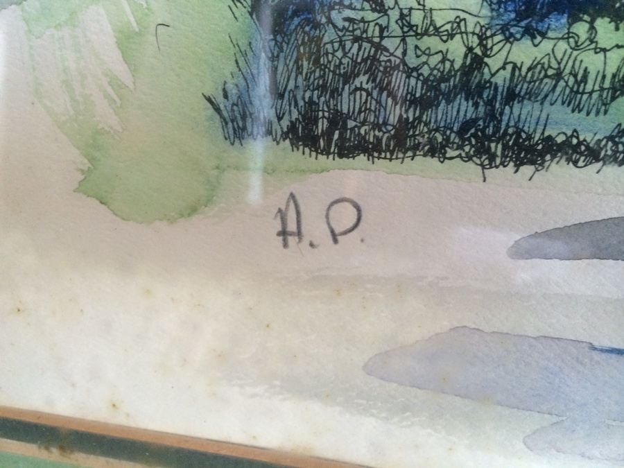 A/P Hand Colored Lithograph - Stephen Lublin - Victorian House - Pencil Signed [Photo 6]