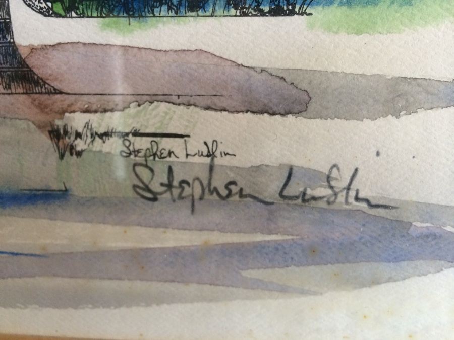 A/P Hand Colored Lithograph - Stephen Lublin - Victorian House - Pencil Signed [Photo 5]