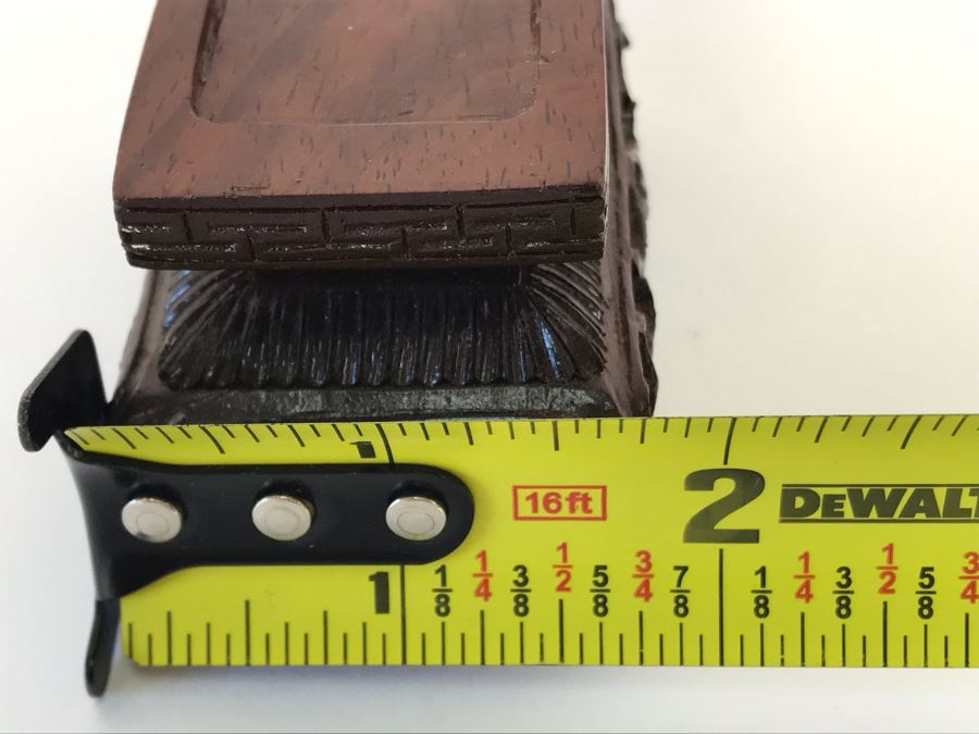 Chinese Carved Stone Temple Jar With Lid And Wooden Stand [Photo 30]